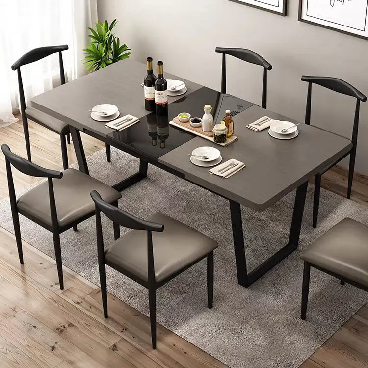 OPM Modern Extendable Dining Table