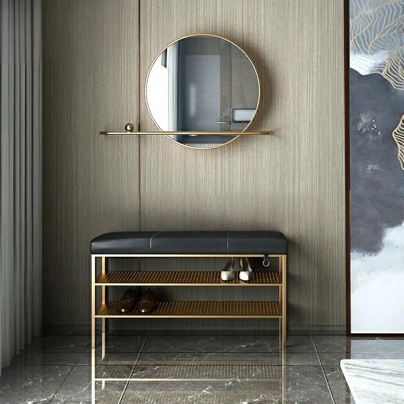 GAËL  Modern Foyer Shoe Bench
