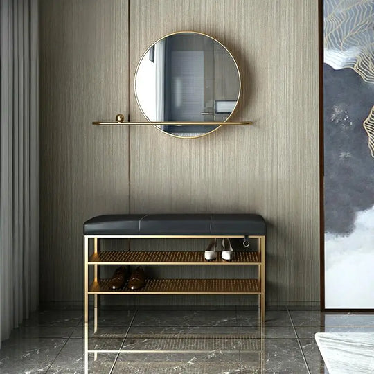 GAËL  Modern Foyer Shoe Bench