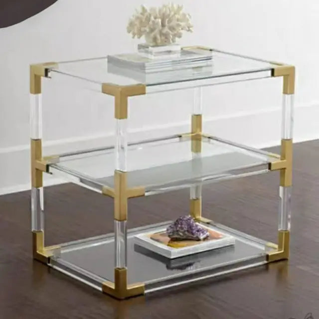 VALENTA Modern Acrylic Side Table