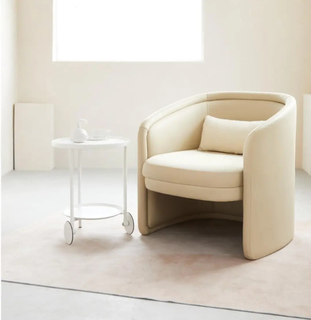 JESÚS Modern Leather Armchair