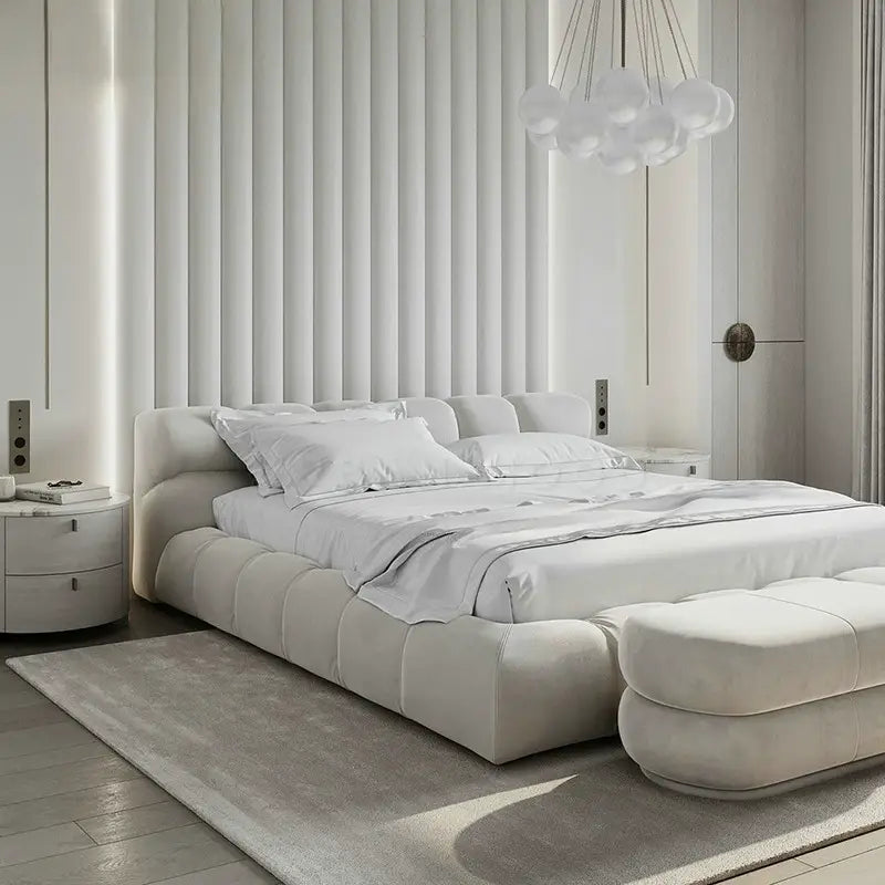 AIDEN Modern Leather Bedframe