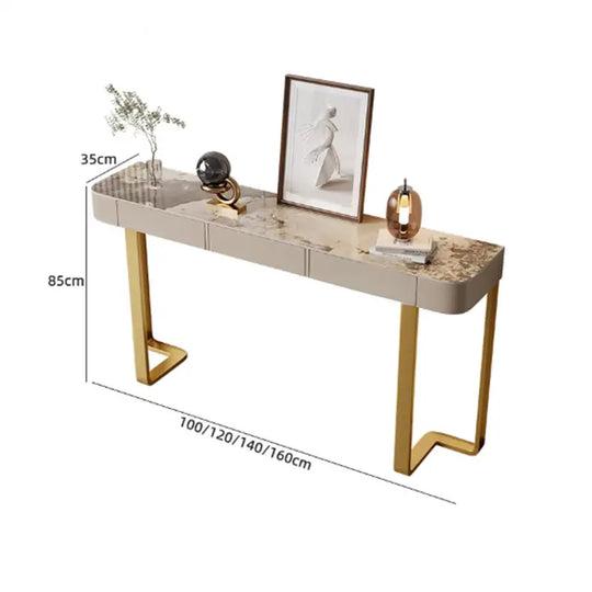 ADES Modern Sintered Stone Console Table