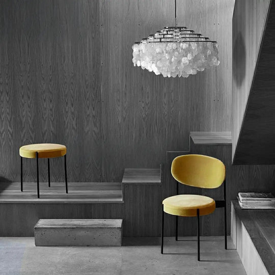 TAURY Modern Velvet Stool