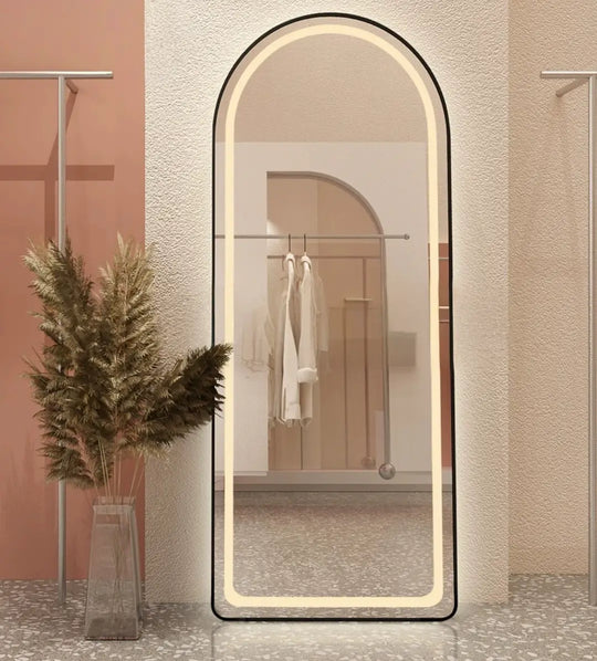 HARBOUR Modern LED Standing Mirror