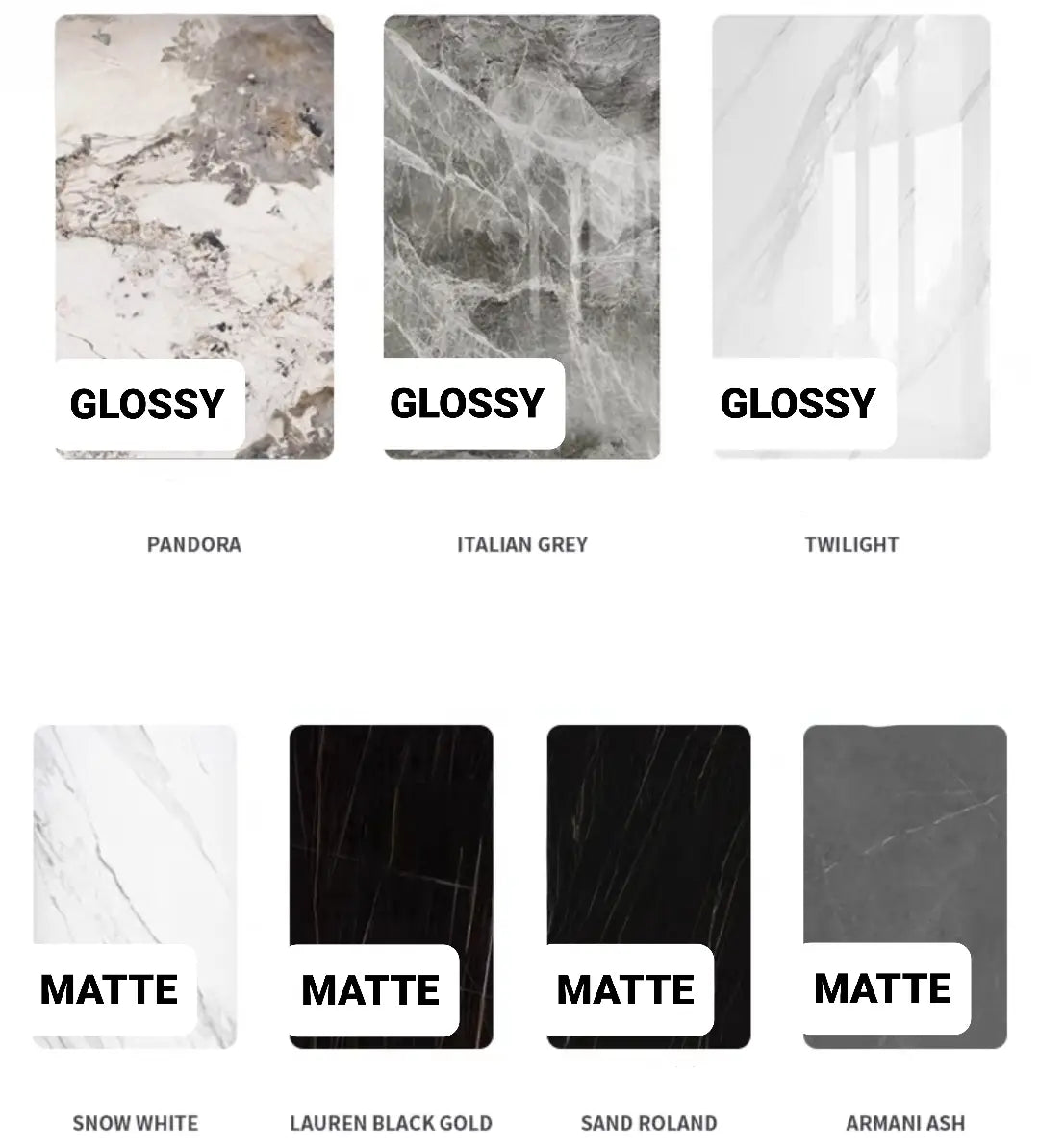 CHLOE Modern Marble Dining Table