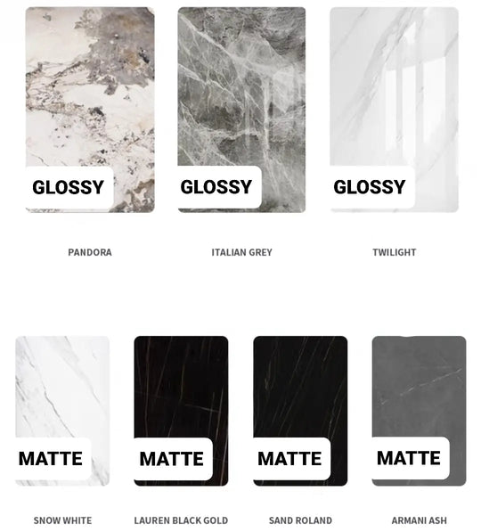 CHLOE Modern Marble Dining Table