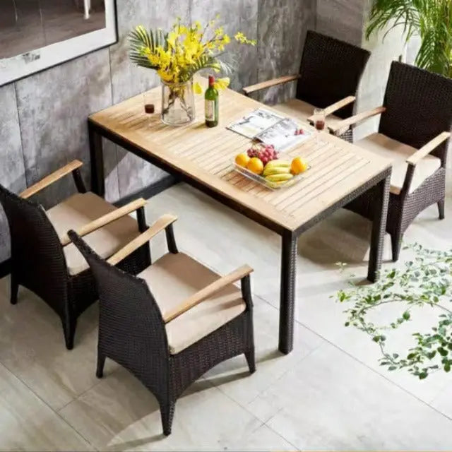 DAIVER Outdoor Dining Table Set