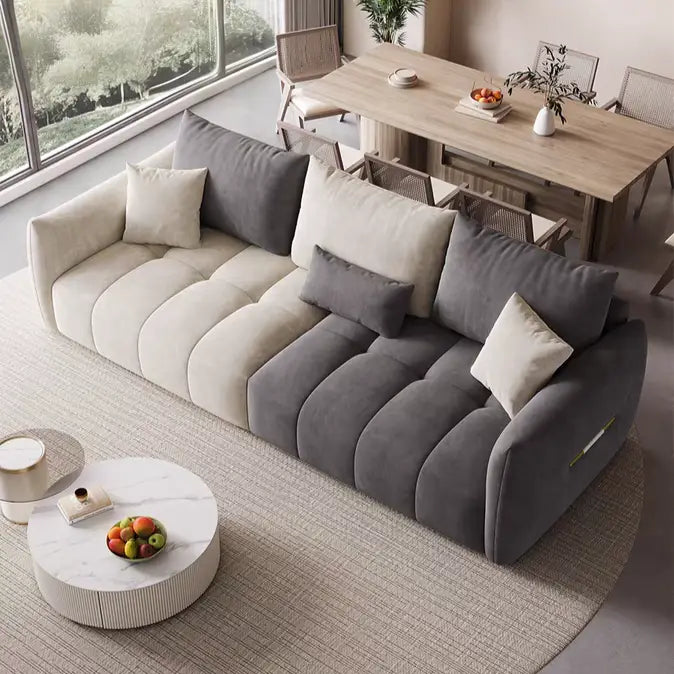 TERIZLA Modern Velvet Sofa