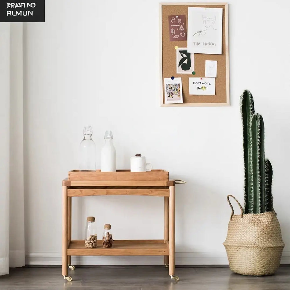 HIGH Rustic Bar Cart
