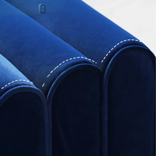 CROWLEY Modern Velvet Ottoman