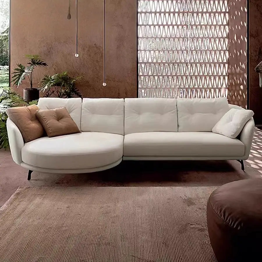 JINATA Modern Fabric Sofa