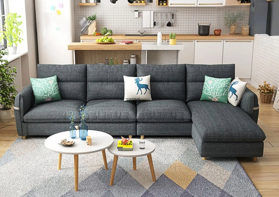 FIN Modern Nordic Fabric Sofa