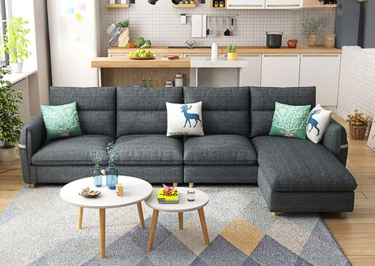 FIN Modern Nordic Fabric Sofa