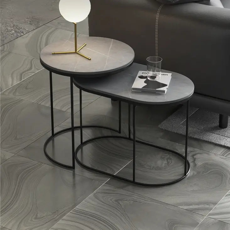 MELISSA Modern Sintered Nesting Side Tables