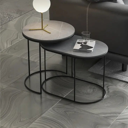 MELISSA Modern Sintered Nesting Side Tables