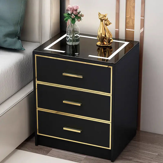 IONA Modern LED Bedside Table