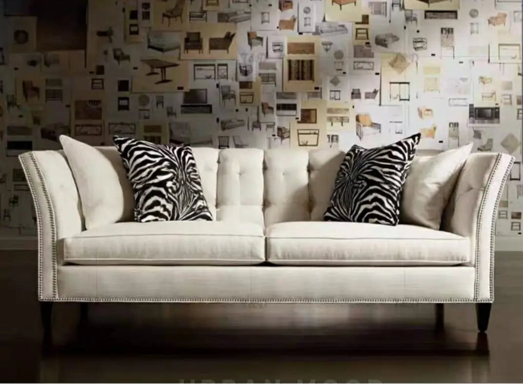 OSCAR Victorian Tufted Sofa