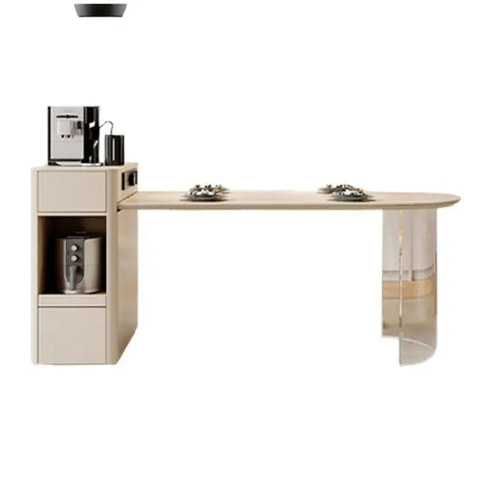 HADRIA Minimalist Sintered Stone Dining Table