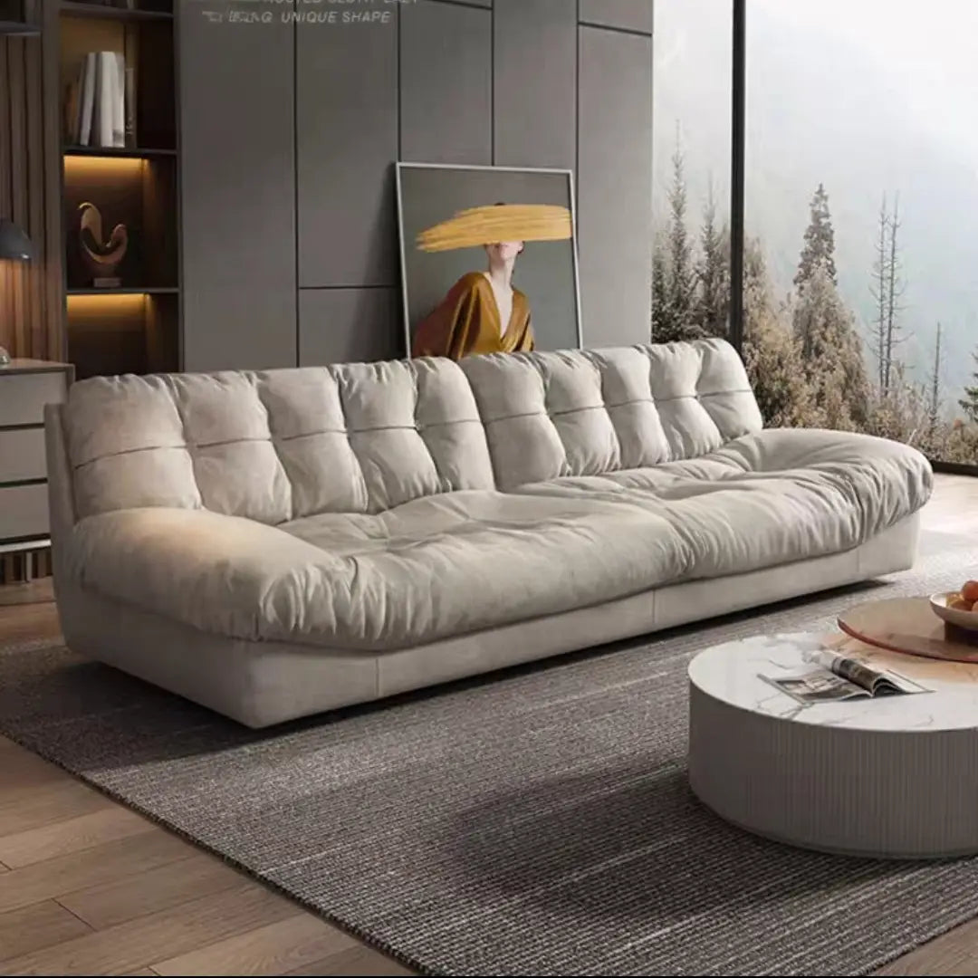 LI Modern Suede Sofa