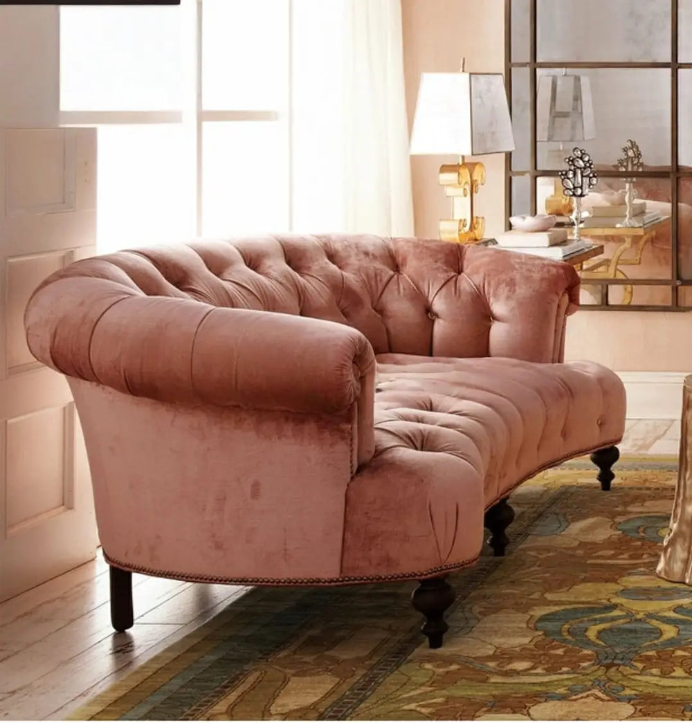 BRIT Victorian Tufted Sofa