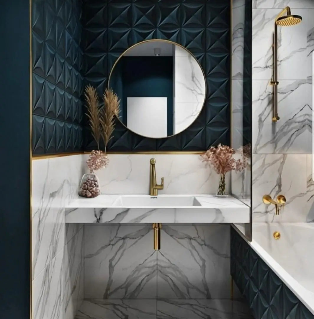 ELISSE Modern LED Round Wall Mirror
