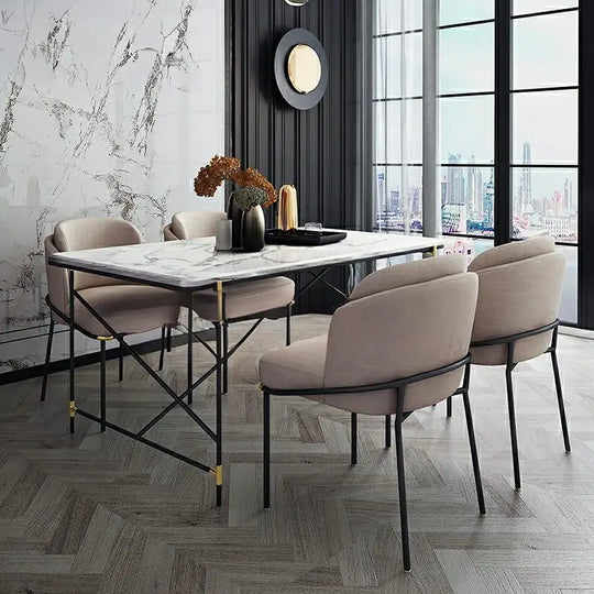 ODESSY Modern Marble Dining Table