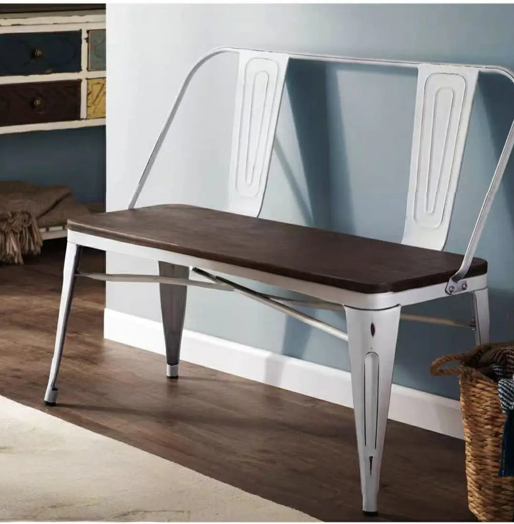 HANOVER  Industrial Tolix Dining Bench