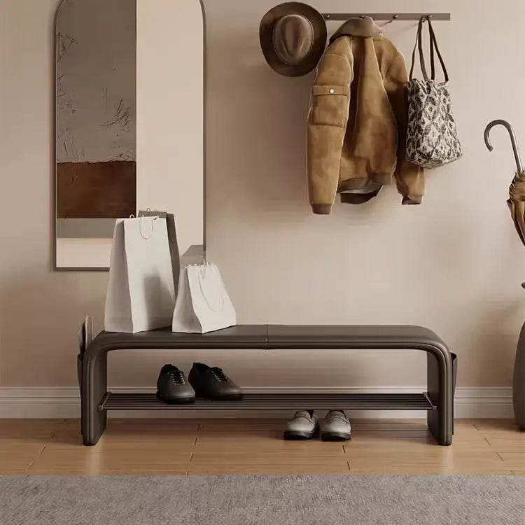 TIAGO Modern Leather Bench