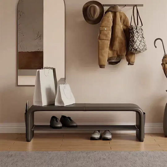 TIAGO Modern Leather Bench