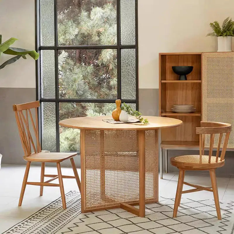 ELLIS Rattan Dining Table & Chairs