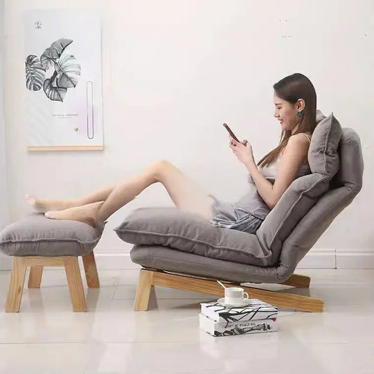 FIONN Scandinavian Fabric Recliner Armchair