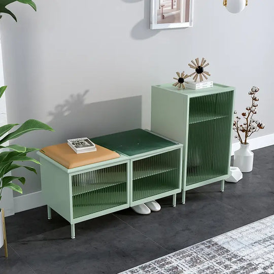 FOKE Modern Shoe Cabinet Bench