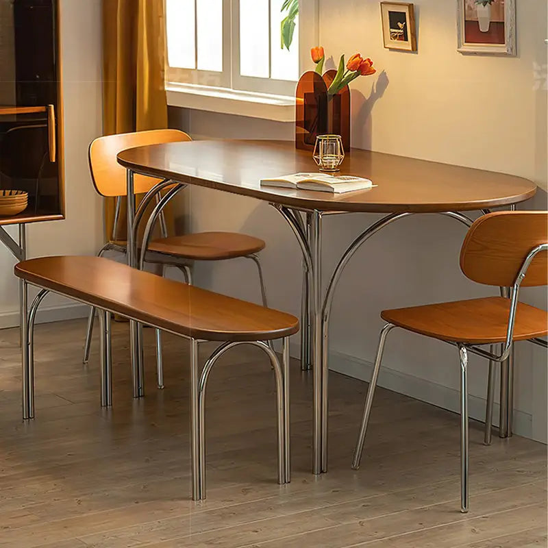 MARGOT Japandi Solid Wood Dining Table