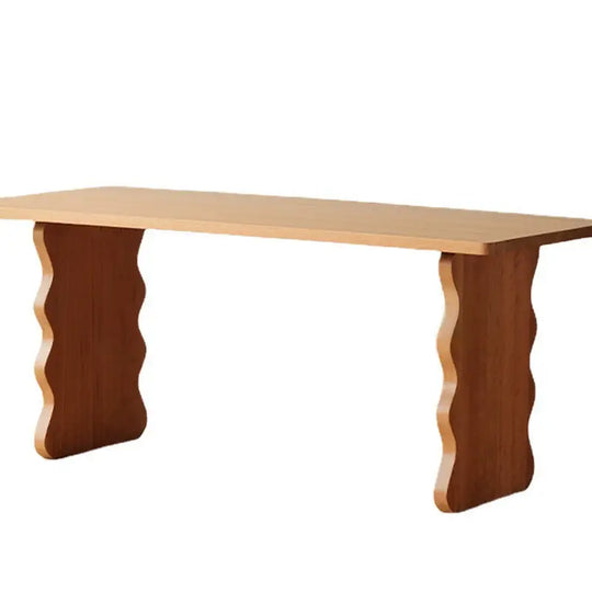 TREYSTI Japandi Solid Wood Dining Table