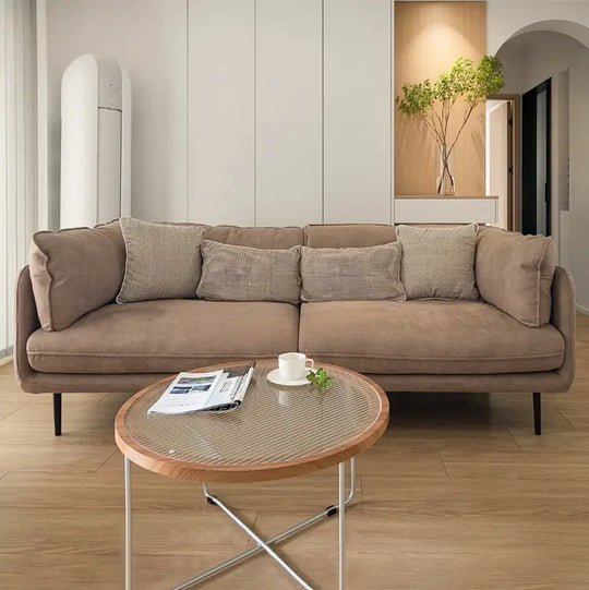 GOLIATH Modern Leathaire Sofa