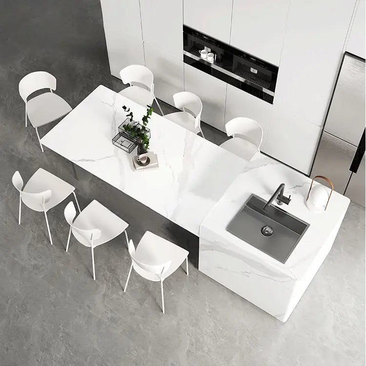 CHLOE Modern Marble Dining Table