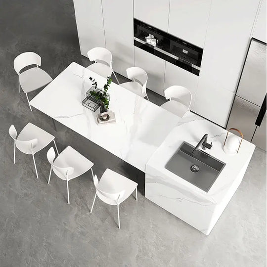 CHLOE Modern Marble Dining Table