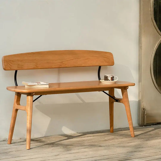 CAMILLA Modern Solid Wood Bench