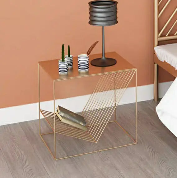 GLACE Minimalist Metal Side Table