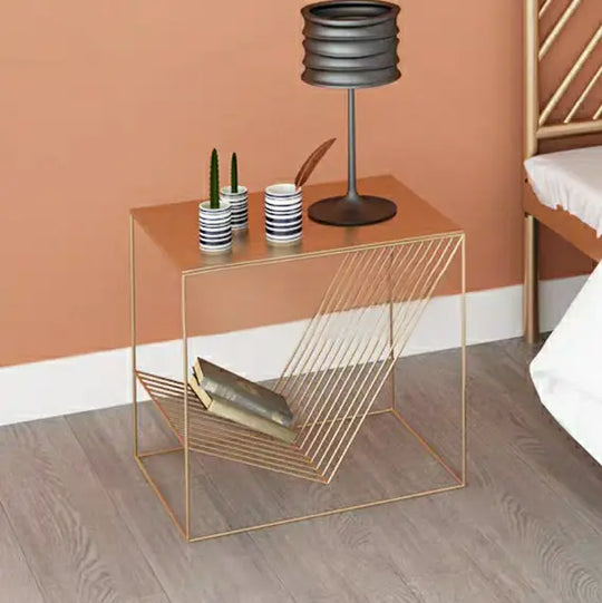 GLACE Minimalist Metal Side Table