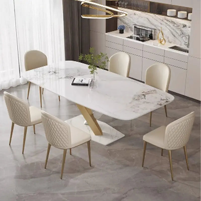 NATHAN Modern Sintered Stone Dining Table