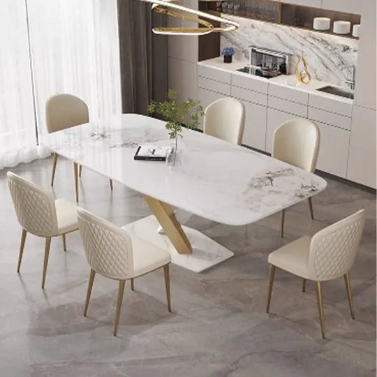 NATHAN Modern Sintered Stone Dining Table