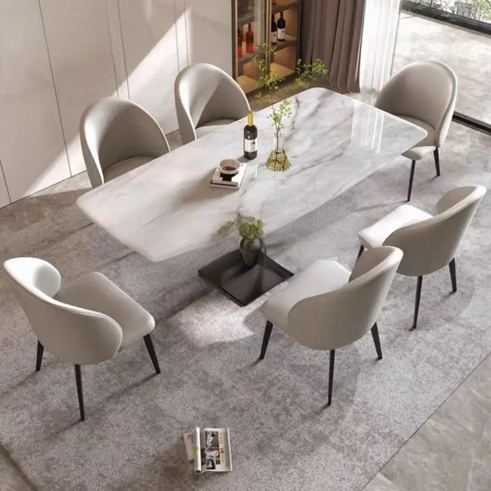 FERGUS Modern Marble Dining Table
