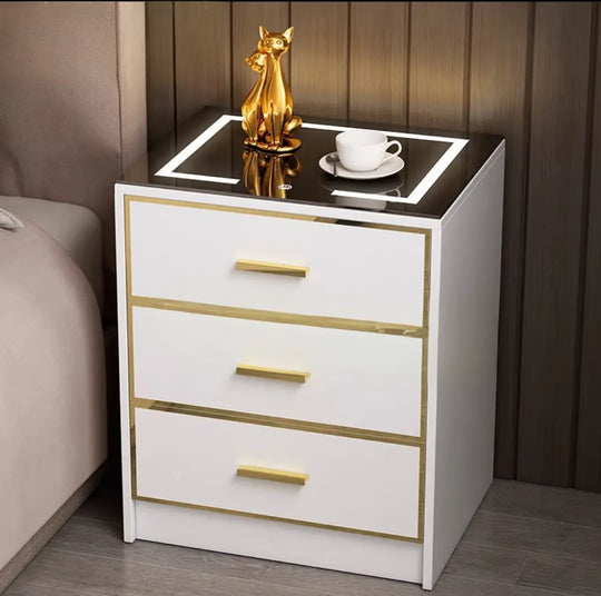 IONA Modern LED Bedside Table