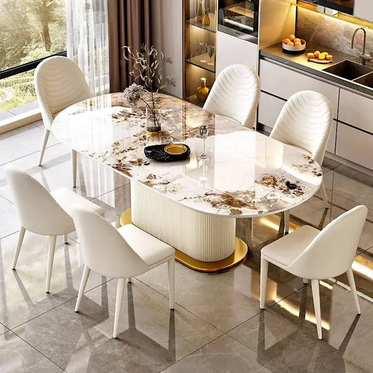 PIETRO Modern Sintered Stone Dining Table