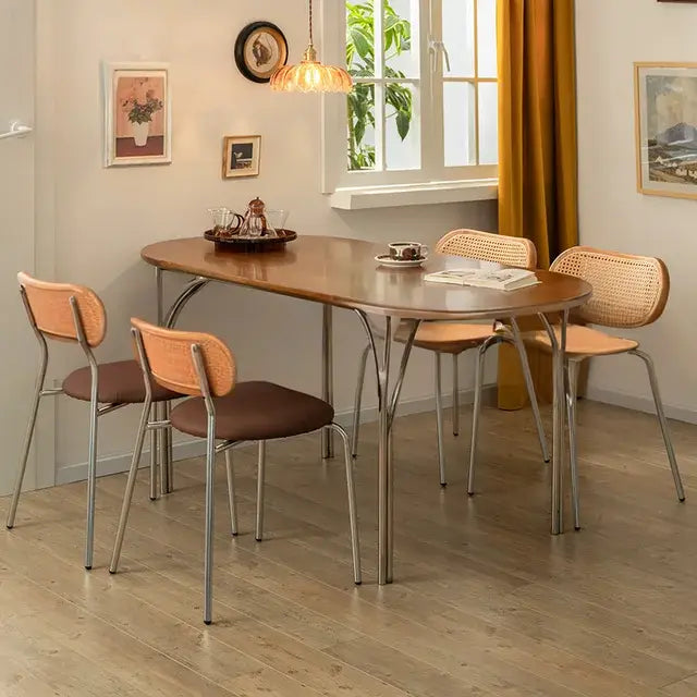 MARGOT Japandi Solid Wood Dining Table