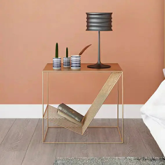 GLACE Minimalist Metal Side Table