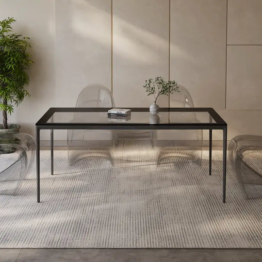 JUICE Modern Glass Dining Table
