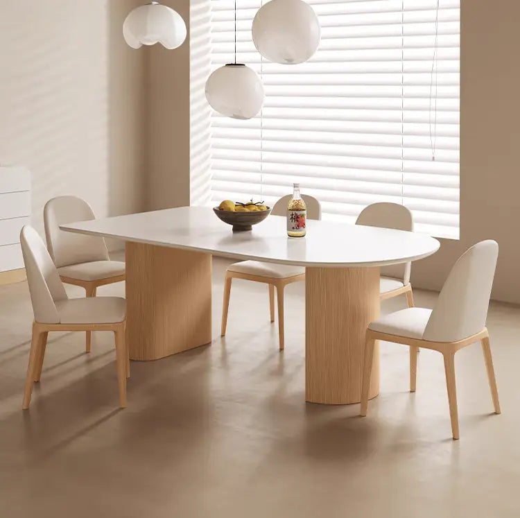 KIM Japandi Sintered Stone Dining Table